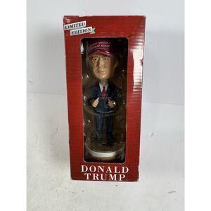 Donald Trump REPAIRED 2016 Bobblehead Limited Edition MAGA MakeAmericaGreatAgain